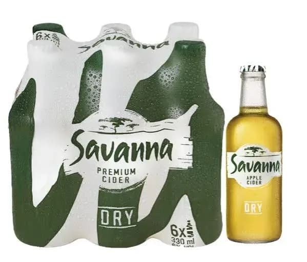 Savanna premium cider dry 330ml